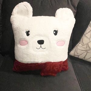 Bear Christmas Pillow